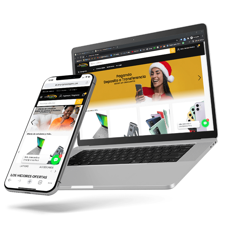 landing gadget slider phone 2 min