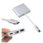 SMARTPHONES PERU VENTA DE EQUIPOS Y SERVICIO TECNICO 0000 0005 Adaptador Dual USB Tipo C GL053 1