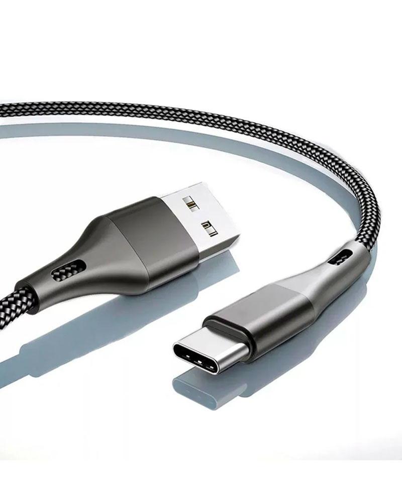 Cable Cargador USB Tipo C Carga Rápida 2m LDNIO Celular Samsung
