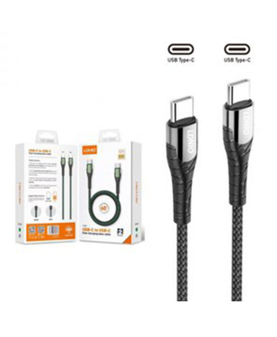 SMARTPHONES PERU VENTA DE EQUIPOS Y SERVICIO TECNICO 0000 0043 Cable Ldnio Tipo C a C 2M65w