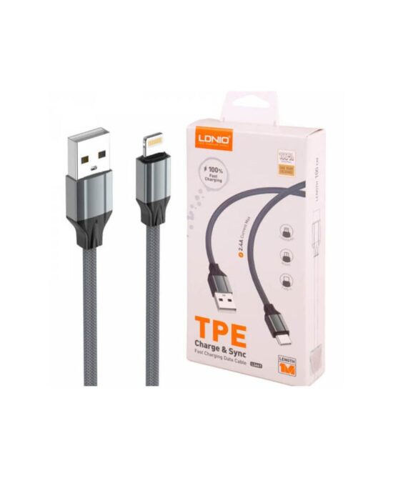 SMARTPHONES PERU VENTA DE EQUIPOS Y SERVICIO TECNICO 010 Cable LDNIO Cable LDNIO Lightning 1M LS441